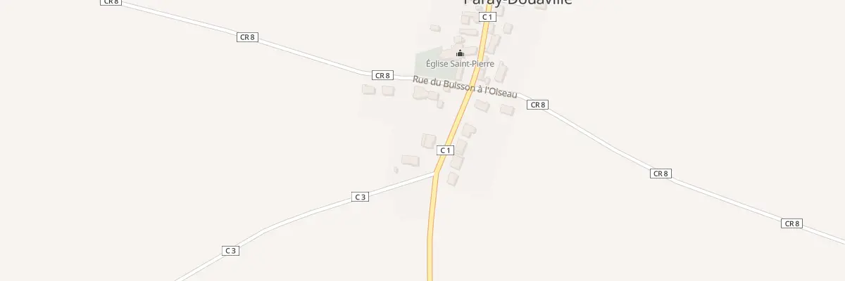 Plan du 30 Rue de Barthélémy à Paray-Douaville