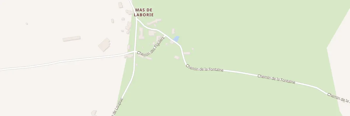 Plan du 5058F Mas de Laborie à Laramière