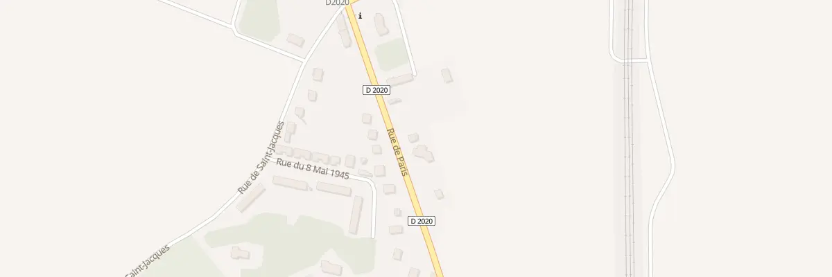 Plan du 2 Rue de Paris à Chevilly
