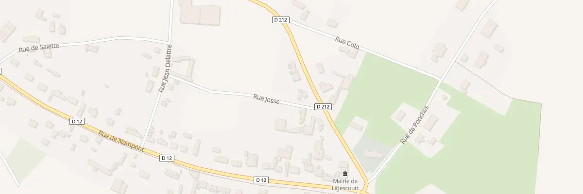 Plan du 5 Rue de Douriez à Ligescourt