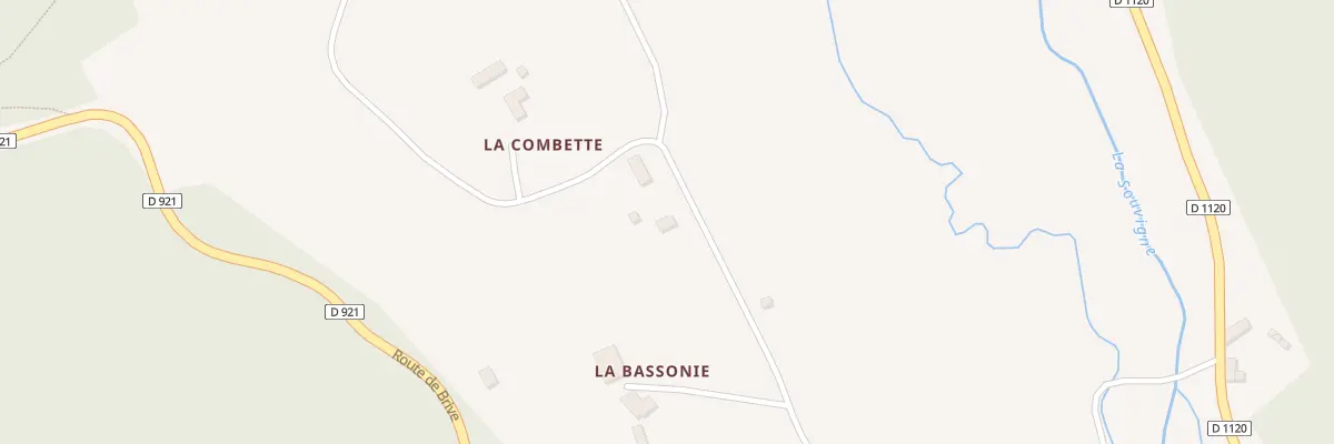 Plan du 5363 La Combette à Saint-Chamant