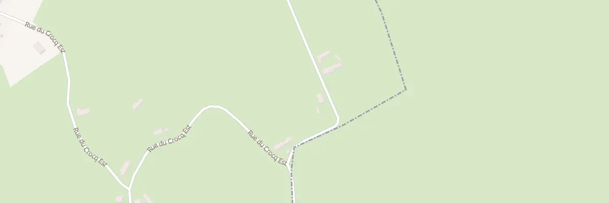 Plan du 35 Rue du Crocq Est à Menneville