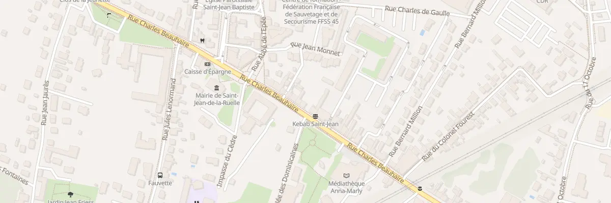 Plan du 72 Rue Charles Beauhaire à Saint-Jean-de-la-Ruelle