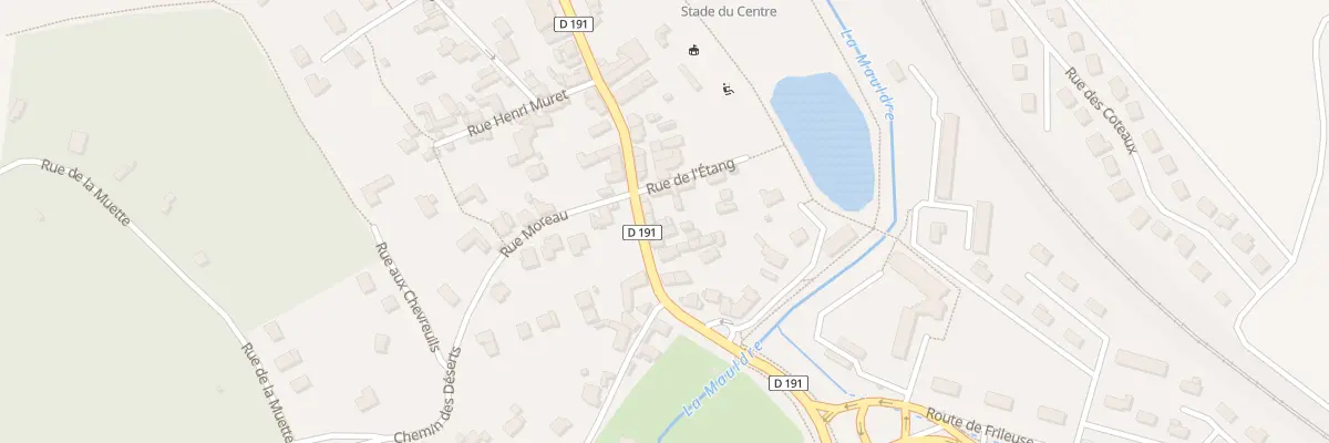 Plan du 79 Rue de la République à Beynes