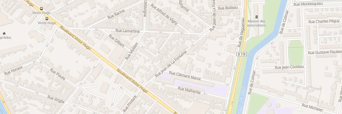 Plan du 136 Rue la Fontaine à Calais