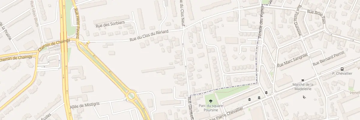 Plan du 29 Rue Gambetta à Saint-Jean-de-la-Ruelle