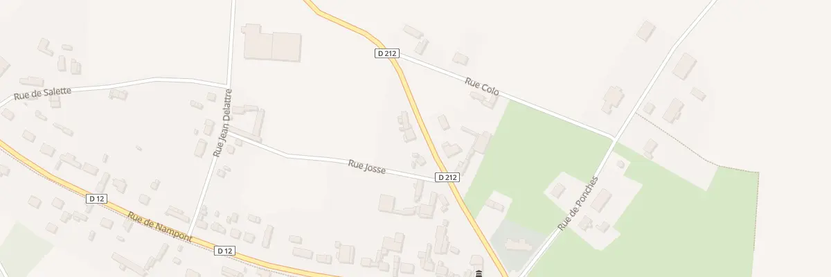 Plan du 7 Rue de Douriez à Ligescourt