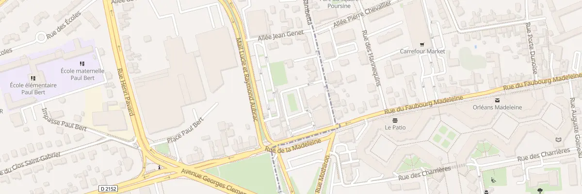 Plan du 4 Rue de la Madeleine à Saint-Jean-de-la-Ruelle