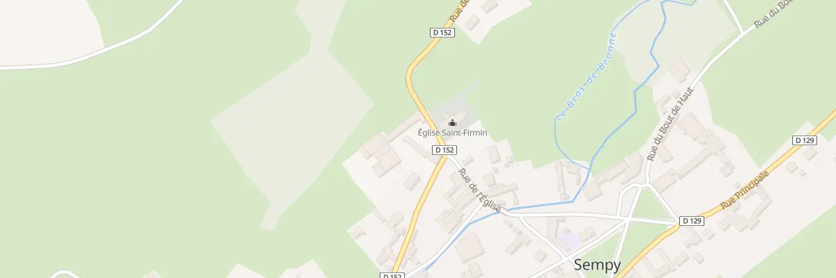 Plan du 6 Rue de l’Eglise à Sempy