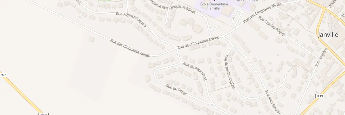 Plan du 2 Rue du Setier à Janville-en-Beauce