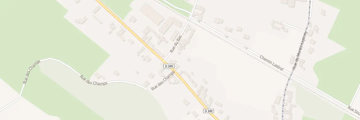 Plan du 2 Rue du Bas à Lespinoy