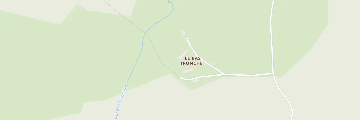 Plan du 2 Bas Tronchet à Viam