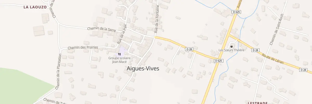 Plan du 3 Rue du Barry à Aigues-Vives