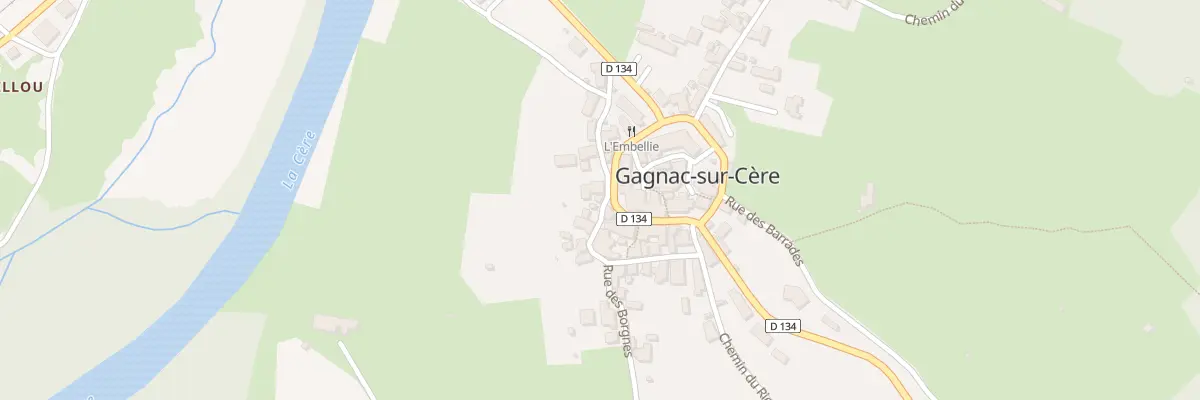 Plan du 27 Rue des Barris Bas à Gagnac-sur-Cère