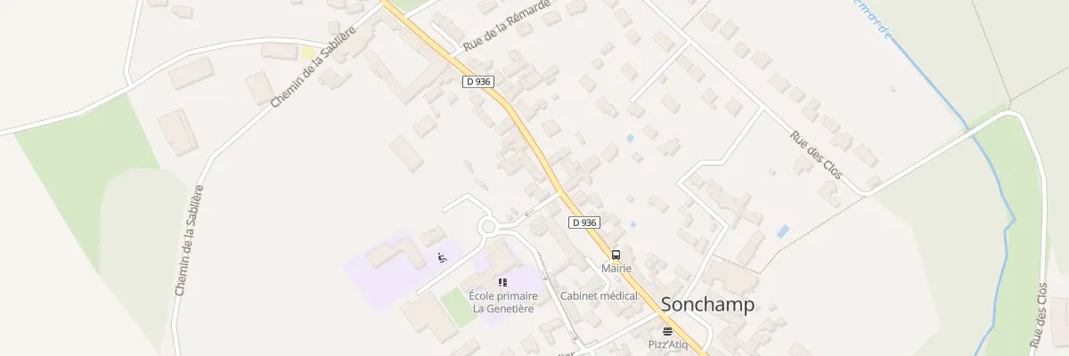Plan du 38 Rue André Thome à Sonchamp