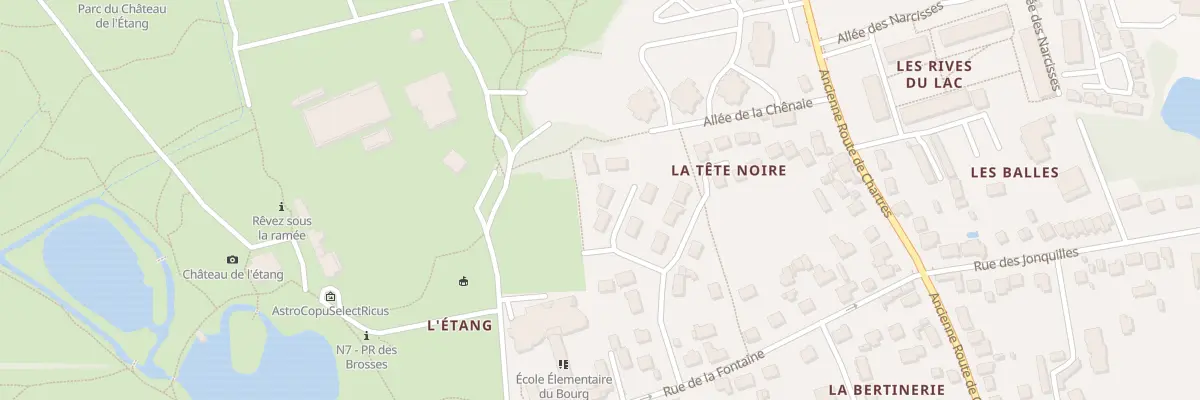 Plan du 83 All de l’Oberlin à Saran