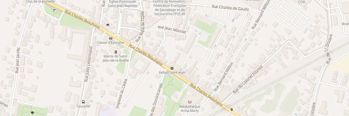 Plan du 70 Rue Charles Beauhaire à Saint-Jean-de-la-Ruelle