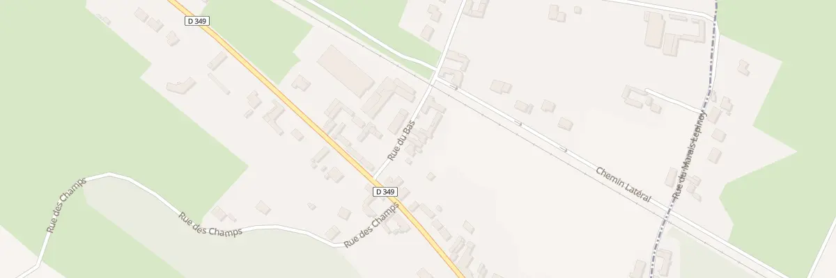 Plan du 6 Rue du Bas à Lespinoy