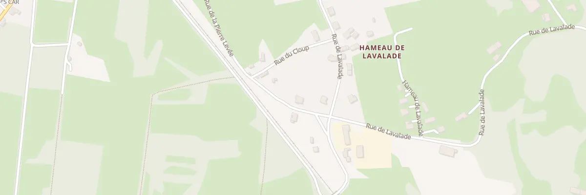 Plan du 713 Rue de la Pierre Levée à Assier