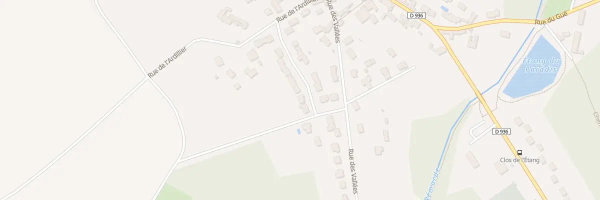 Plan du 14 Rue des Abeilles à Sonchamp