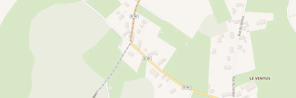 Plan du 2381 Rue du Cap Gris Nez Cd 191 à Alembon