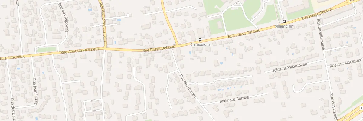 Plan du 1120 Rue des Bordes à Saran