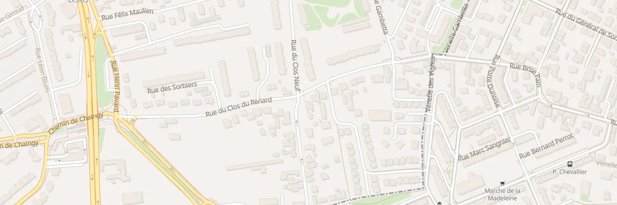 Plan du 60 Rue Gambetta à Saint-Jean-de-la-Ruelle