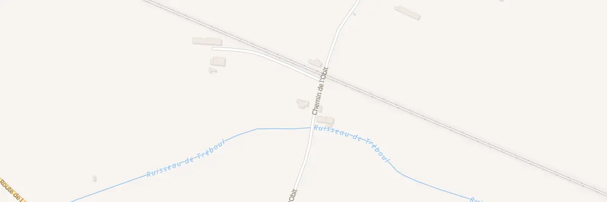 Plan du 232 Lobit et Lalende à Mas-Saintes-Puelles