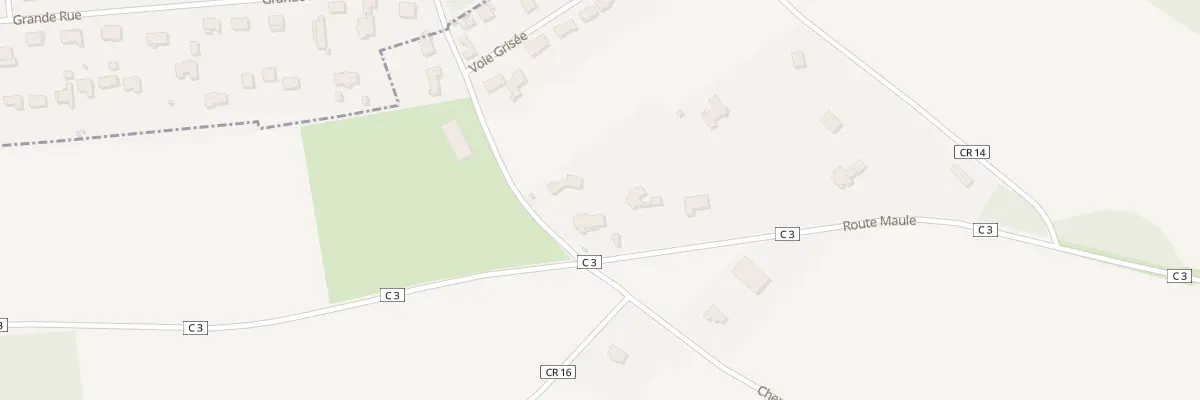 Plan du 1 Les Sablons à Herbeville