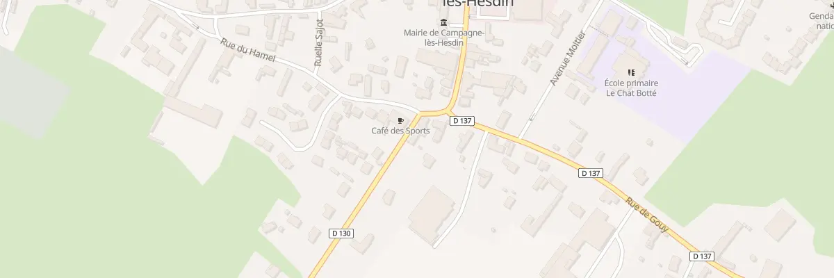 Plan du 3 Rue de Buire à Campagne-lès-Hesdin