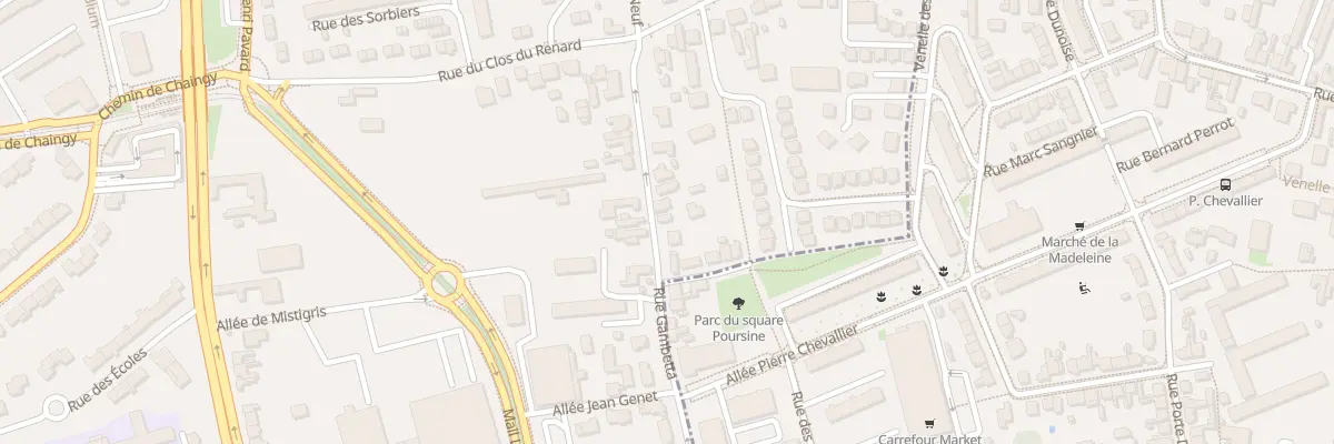 Plan du 46 Rue Gambetta à Saint-Jean-de-la-Ruelle