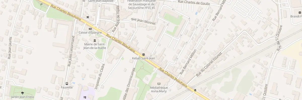 Plan du 66 Rue Charles Beauhaire à Saint-Jean-de-la-Ruelle