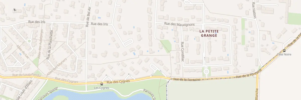 Plan du 16 Rue des Mauvignons à Saint-Pryvé-Saint-Mesmin