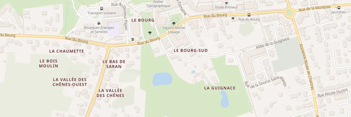 Plan du 369 Rue du Bourg à Saran