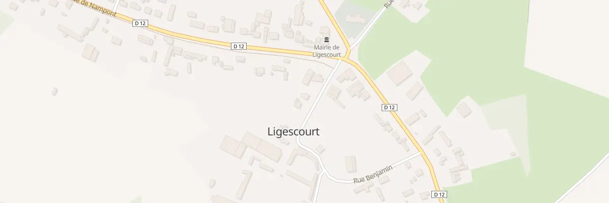 Plan du 4 Rue du Château à Ligescourt