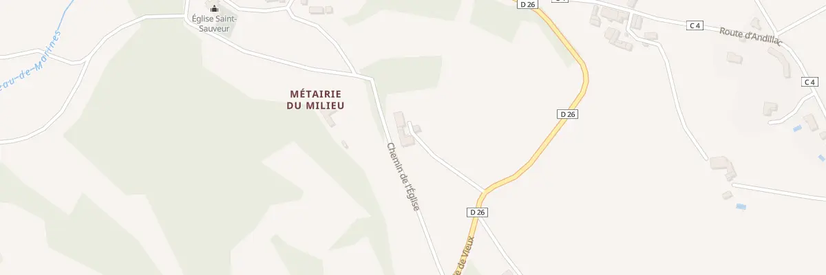 Plan du 430 Rte de Vieux à Alos