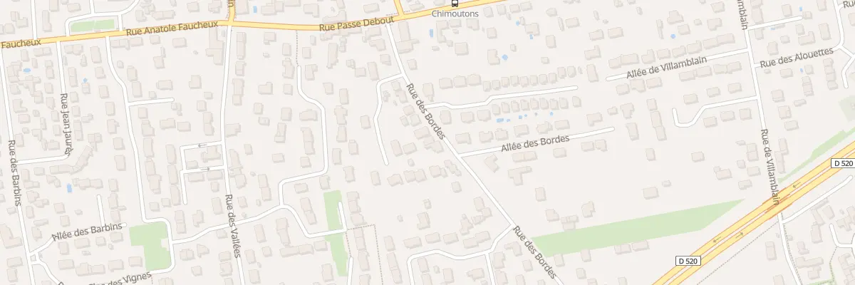 Plan du 1009 Rue des Bordes à Saran