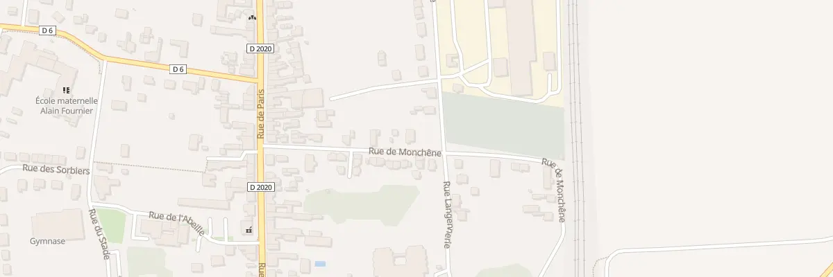 Plan du 19 Rue de Monchêne à Chevilly