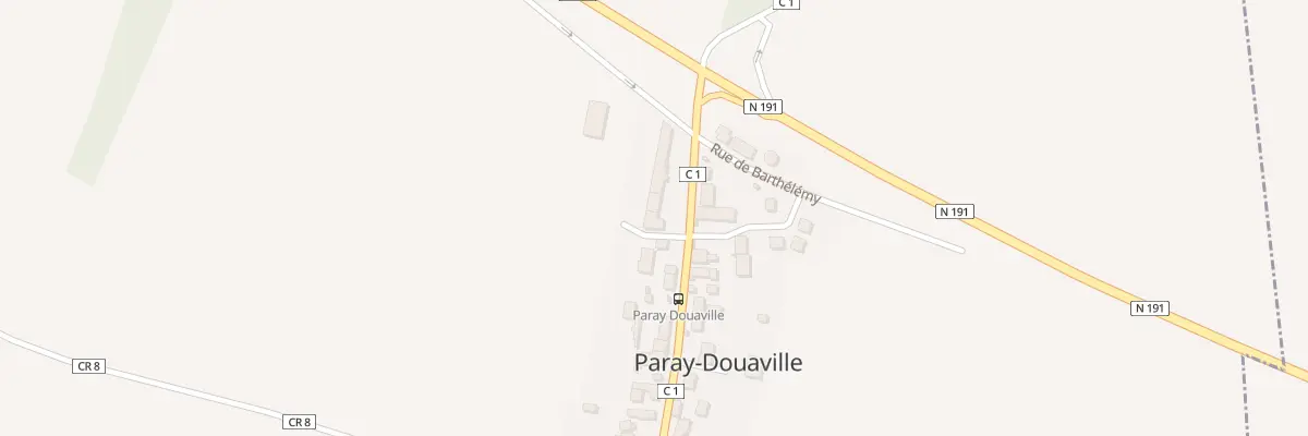Plan du 4 Rue de Barthélémy à Paray-Douaville