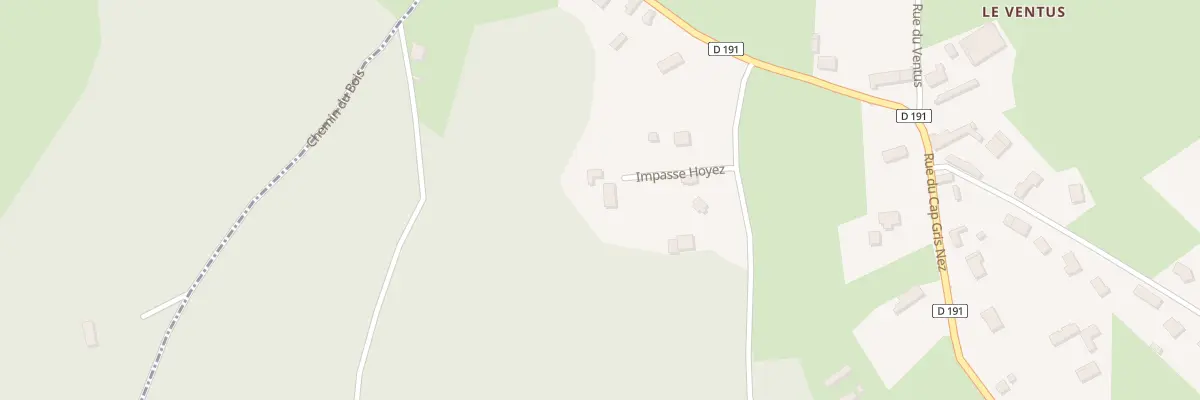 Plan du 2 Rue Hoyez à Alembon