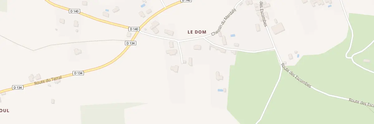 Plan du 5094 Le Dom à Cornac