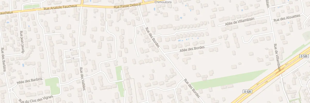 Plan du 1003 Rue des Bordes à Saran