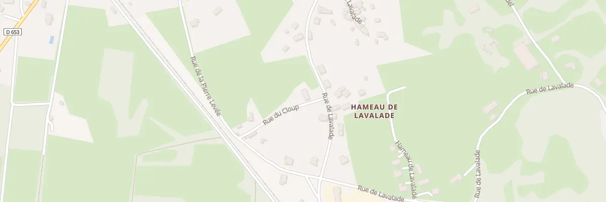 Plan du 20 Rue du Cloup à Assier