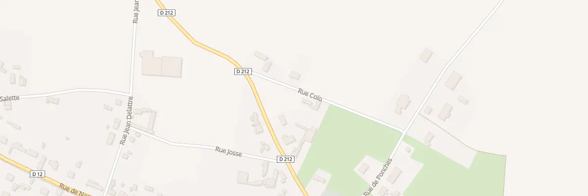 Plan du 9001 Rue de Douriez à Ligescourt