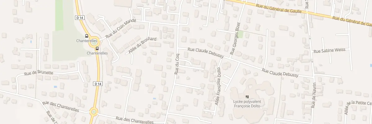 Plan du 175 Rue du Coq à Olivet