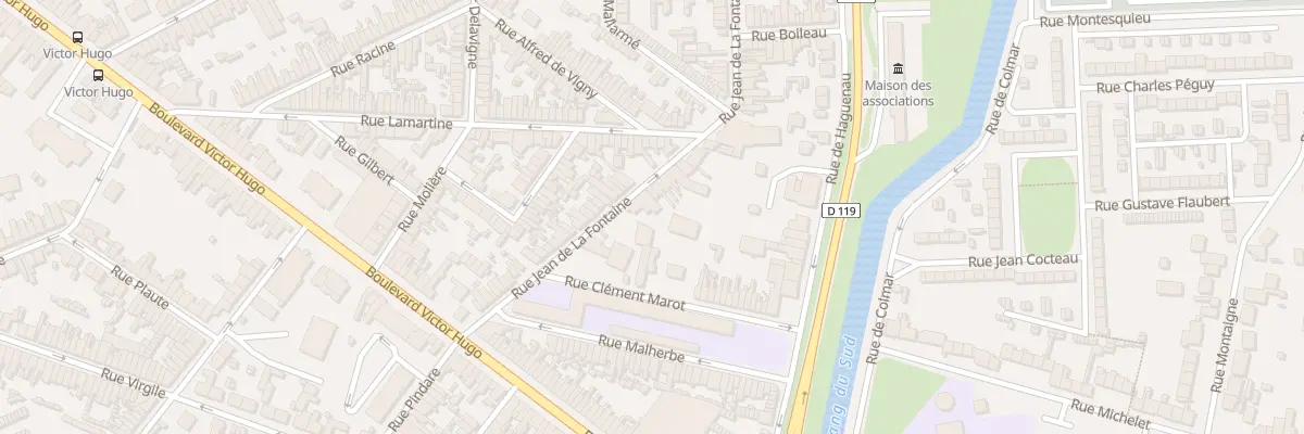 Plan du 127 Rue la Fontaine à Calais