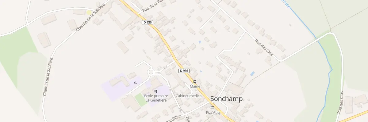 Plan du 43 Rue André Thome à Sonchamp