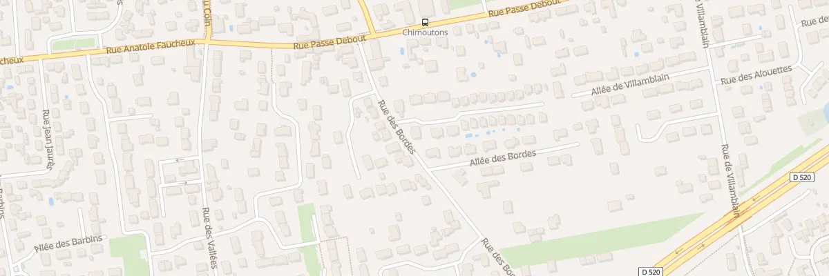 Plan du 1020 Rue des Bordes à Saran