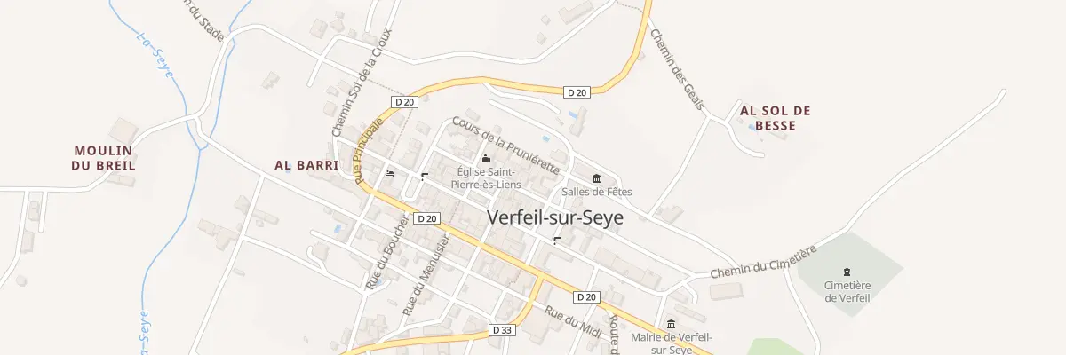 Plan du 5091 Verfeil à Verfeil