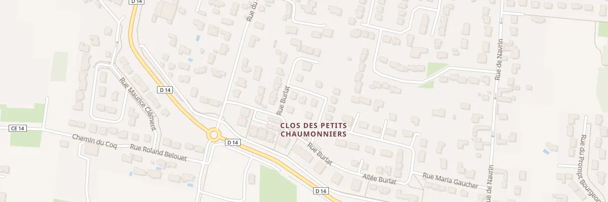 Plan du 383 Rue Maria Gaucher à Olivet